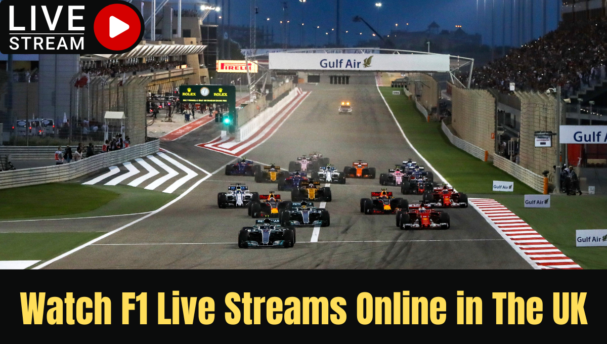 Watch F1 Live Streams Online in The UK